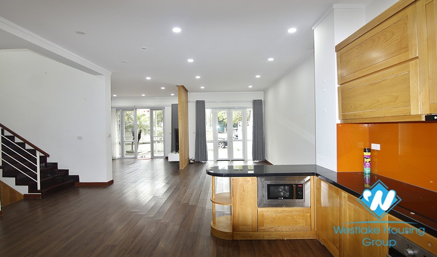 Charming villa with green garden for rent in Ciputra, Tay Ho, Hanoi